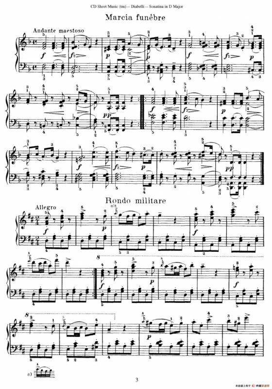 7 Piano Sonatinas Op.168（7首钢琴小奏鸣曲 No.5）