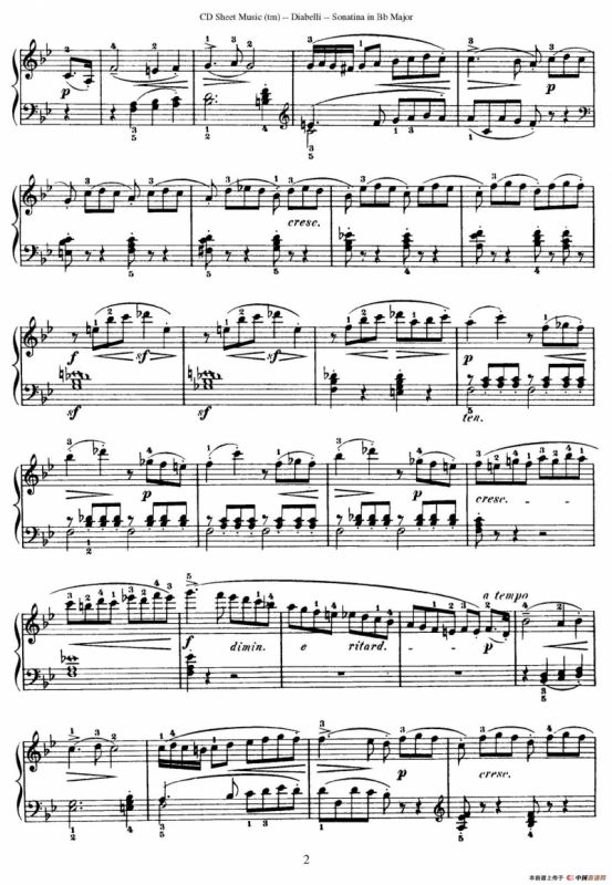 7 Piano Sonatinas Op.168（7首钢琴小奏鸣曲 No.4）