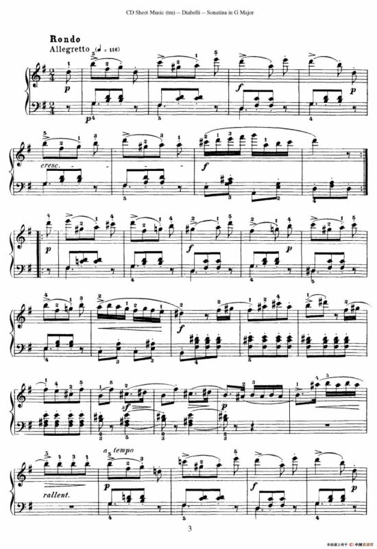 7 Piano Sonatinas Op.168（7首钢琴小奏鸣曲 No.2）