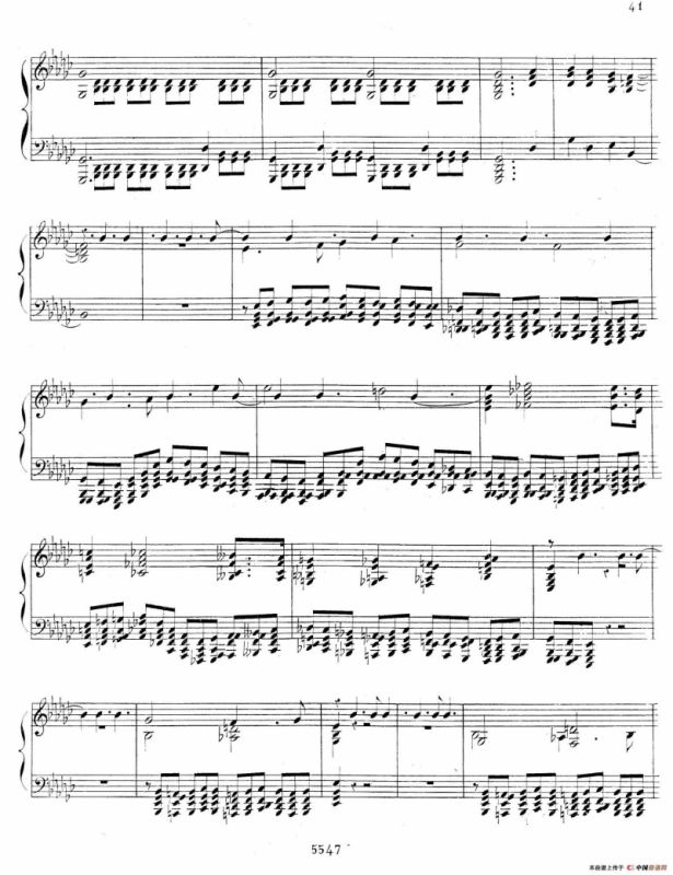 Trois Morceaux Dans Le Genre Pathétique Op.15（3首伤感小品·Ⅲ）