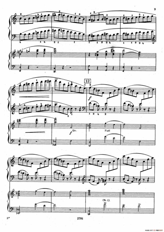 Piano Concerto No.3 in D major, Youth Op.50 - 2 pianos（D大调第三钢琴协奏曲“为青少年而作”Op.50·双钢琴）