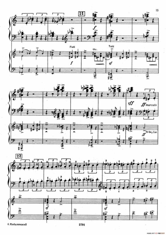 Piano Concerto No.3 in D major, Youth Op.50 - 2 pianos（D大调第三钢琴协奏曲“为青少年而作”Op.50·双钢琴）