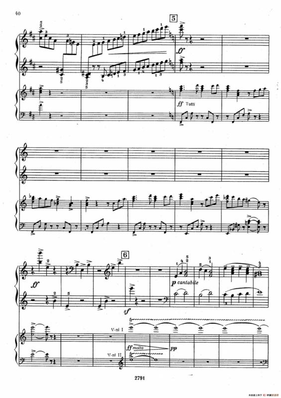 Piano Concerto No.3 in D major, Youth Op.50 - 2 pianos（D大调第三钢琴协奏曲“为青少年而作”Op.50·双钢琴）