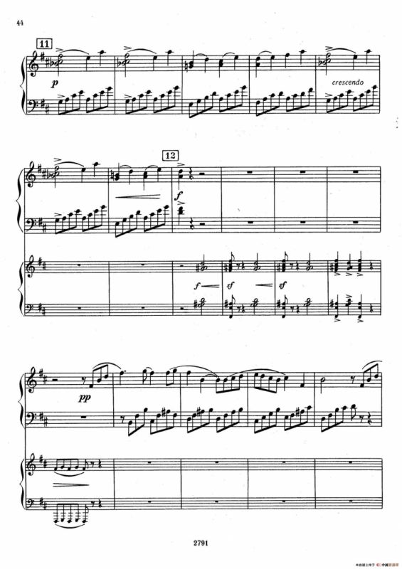 Piano Concerto No.3 in D major, Youth Op.50 - 2 pianos（D大调第三钢琴协奏曲“为青少年而作”Op.50·双钢琴）