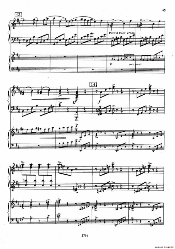 Piano Concerto No.3 in D major, Youth Op.50 - 2 pianos（D大调第三钢琴协奏曲“为青少年而作”Op.50·双钢琴）