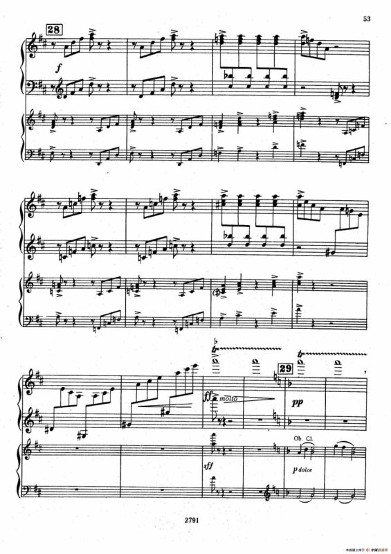 Piano Concerto No.3 in D major, Youth Op.50 - 2 pianos（D大调第三钢琴协奏曲“为青少年而作”Op.50·双钢琴）