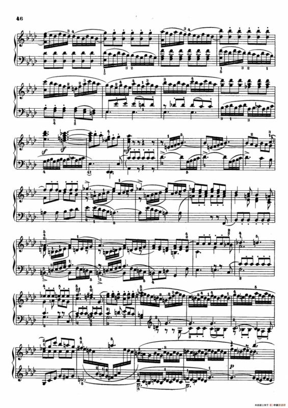 6 Preludes and Fugues Op.35（6首前奏曲与赋格·5）