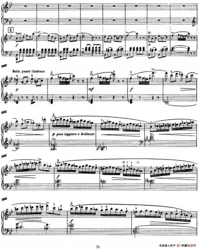 二十八部钢琴协奏曲 No.27（P31-48）