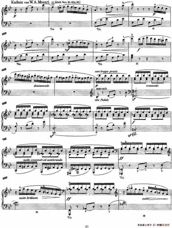 二十八部钢琴协奏曲 No.27（P31-48）