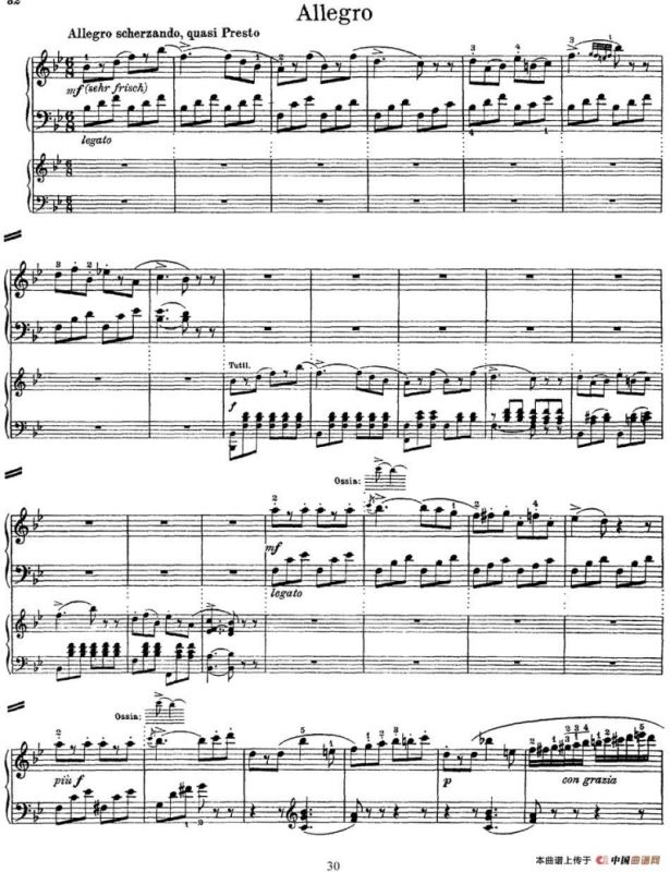 二十八部钢琴协奏曲 No.27（P16-30）