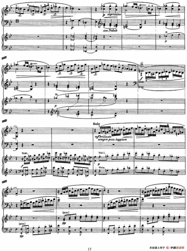 二十八部钢琴协奏曲 No.27（P1-15）