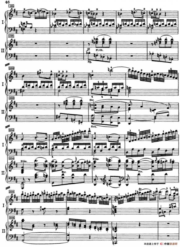 二十八部钢琴协奏曲 No.26（P46-56）