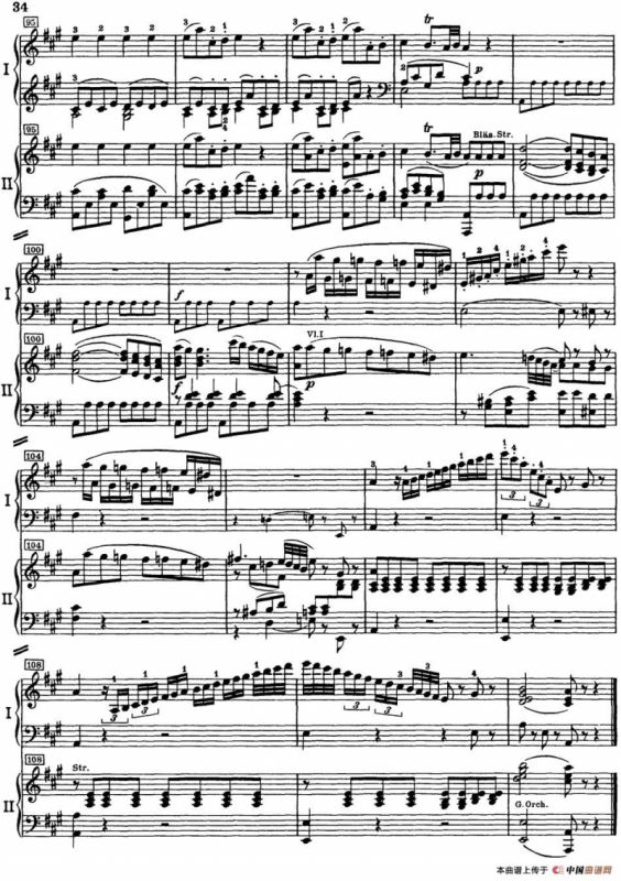 二十八部钢琴协奏曲 No.26（(P31-45）