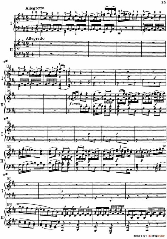 二十八部钢琴协奏曲 No.26（(P31-45）