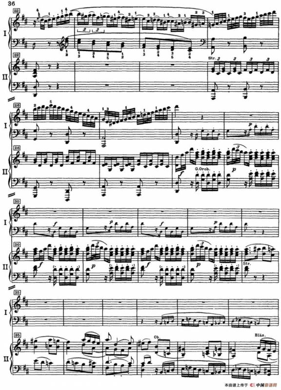 二十八部钢琴协奏曲 No.26（(P31-45）