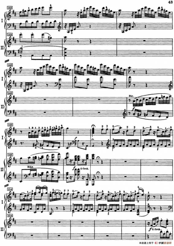 二十八部钢琴协奏曲 No.26（(P31-45）