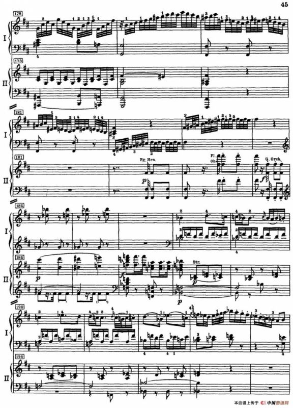 二十八部钢琴协奏曲 No.26（(P31-45）