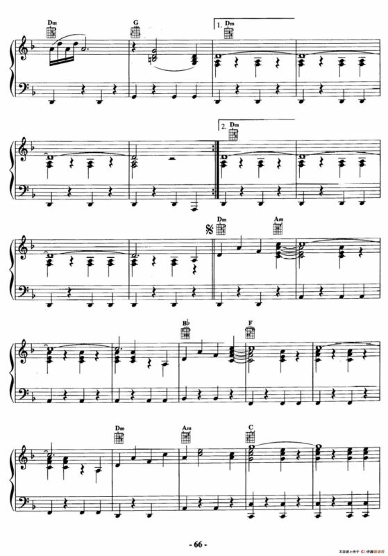 电影配乐大师莫瑞康最佳20首钢琴谱（Best of Ennio Morricone·20）