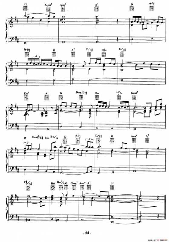 电影配乐大师莫瑞康最佳20首钢琴谱（Best of Ennio Morricone·19）