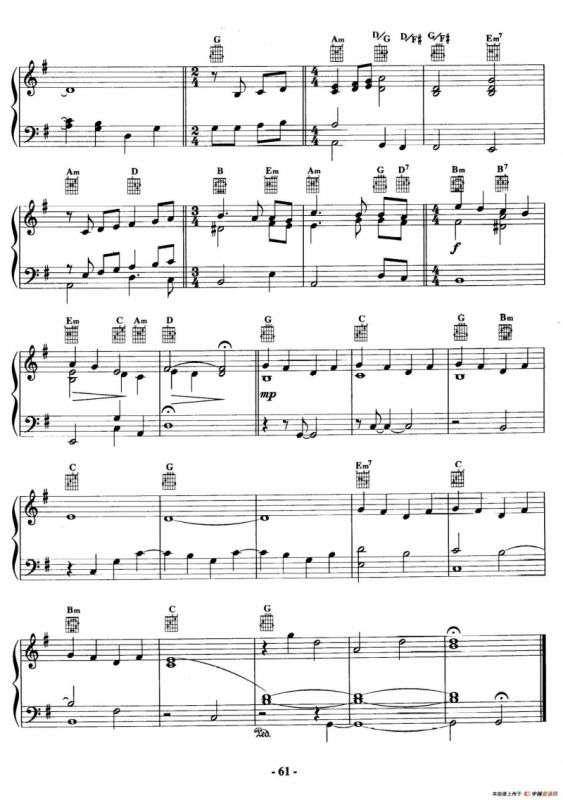 电影配乐大师莫瑞康最佳20首钢琴谱（Best of Ennio Morricone·17）