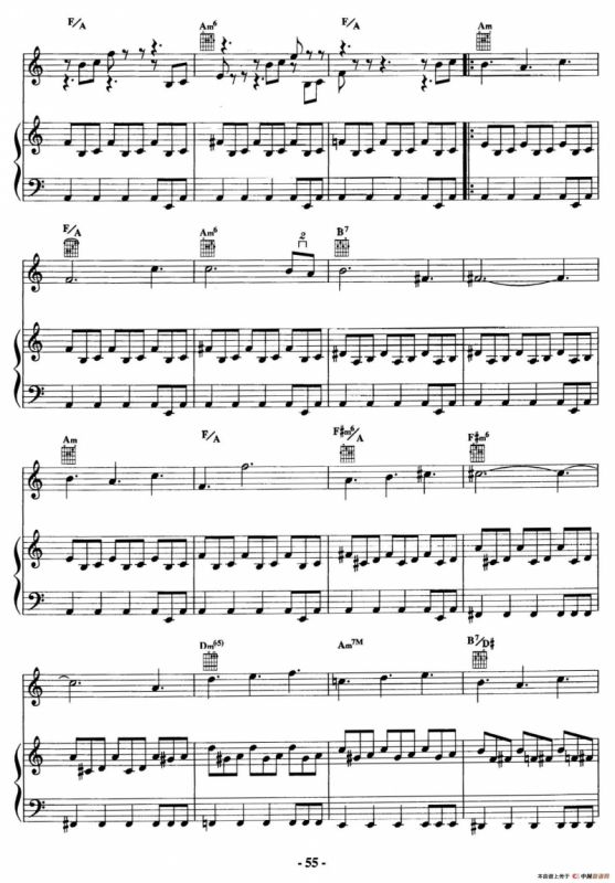 电影配乐大师莫瑞康最佳20首钢琴谱（Best of Ennio Morricone·16）