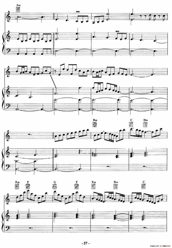 电影配乐大师莫瑞康最佳20首钢琴谱（Best of Ennio Morricone·16）