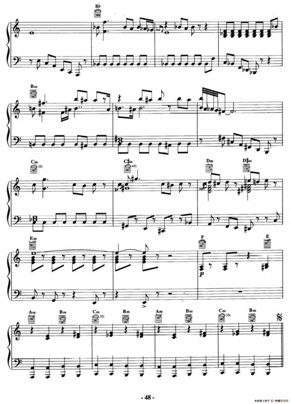 电影配乐大师莫瑞康最佳20首钢琴谱（Best of Ennio Morricone·14）