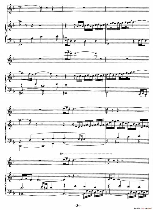 电影配乐大师莫瑞康最佳20首钢琴谱（Best of Ennio Morricone·10）