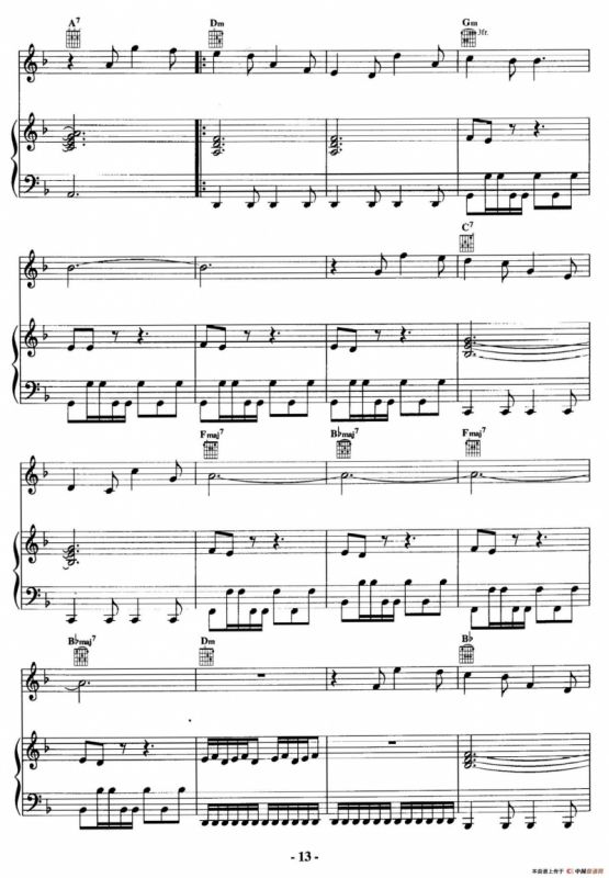 电影配乐大师莫瑞康最佳20首钢琴谱（Best of Ennio Morricone·3）