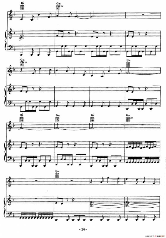 电影配乐大师莫瑞康最佳20首钢琴谱（Best of Ennio Morricone·3）