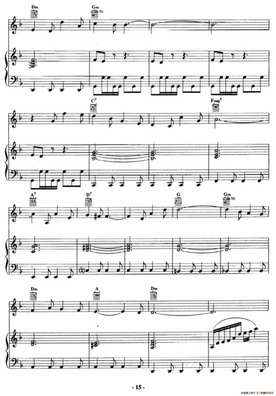 电影配乐大师莫瑞康最佳20首钢琴谱（Best of Ennio Morricone·3）