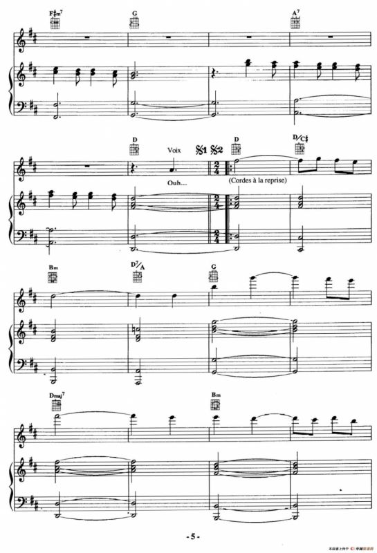 电影配乐大师莫瑞康最佳20首钢琴谱（Best of Ennio Morricone·1）