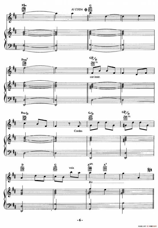 电影配乐大师莫瑞康最佳20首钢琴谱（Best of Ennio Morricone·1）