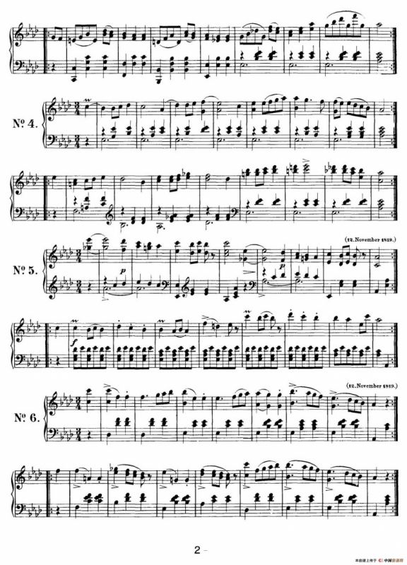 36 Original Dances D.365 Op.9（36首原创舞曲集）