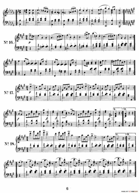 36 Original Dances D.365 Op.9（36首原创舞曲集）