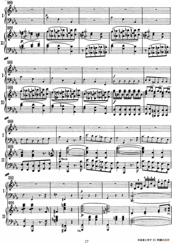 二十八部钢琴协奏曲 No.24（P16-30）