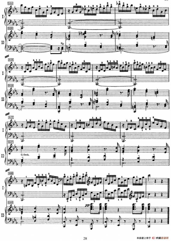 二十八部钢琴协奏曲 No.24（P16-30）