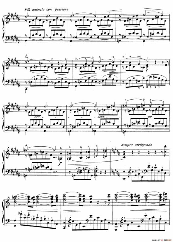 Notturnos S.541（3首夜曲“爱之梦”·3）