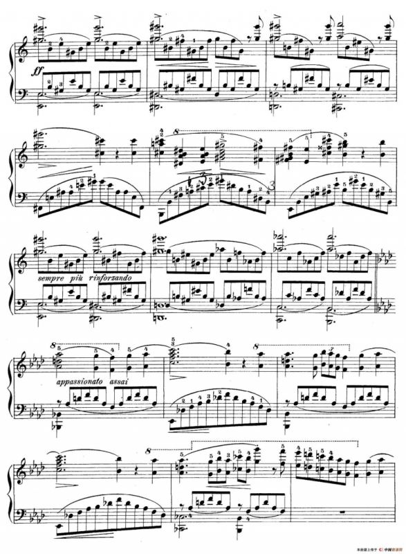 Notturnos S.541（3首夜曲“爱之梦”·3）