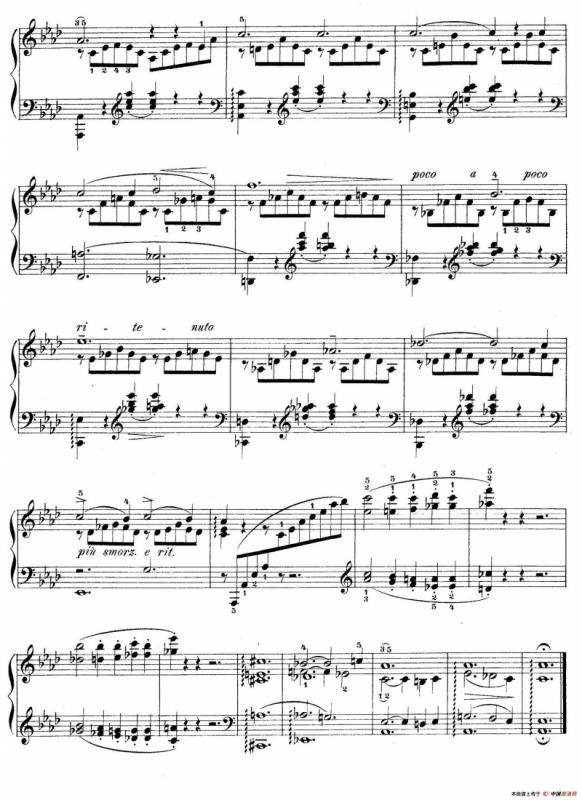 Notturnos S.541（3首夜曲“爱之梦”·3）