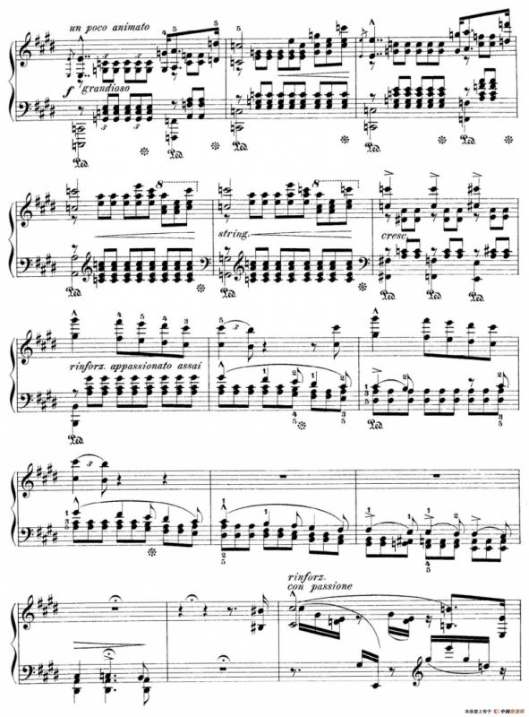 Notturnos S.541（3首夜曲“爱之梦”·2）