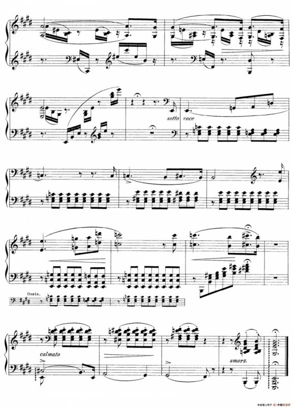 Notturnos S.541（3首夜曲“爱之梦”·2）