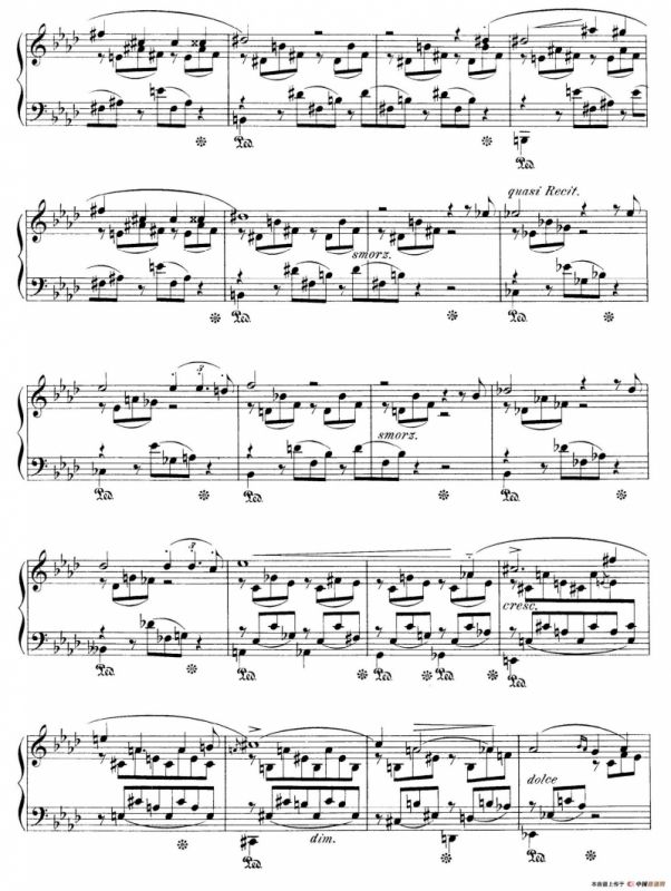 Notturnos S.541（3首夜曲“爱之梦”·1）