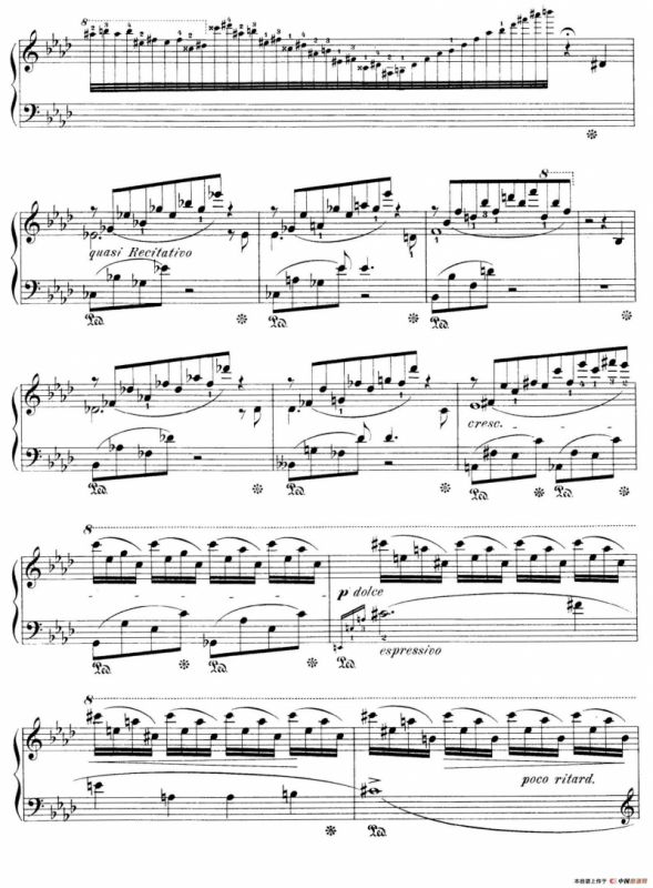 Notturnos S.541（3首夜曲“爱之梦”·1）