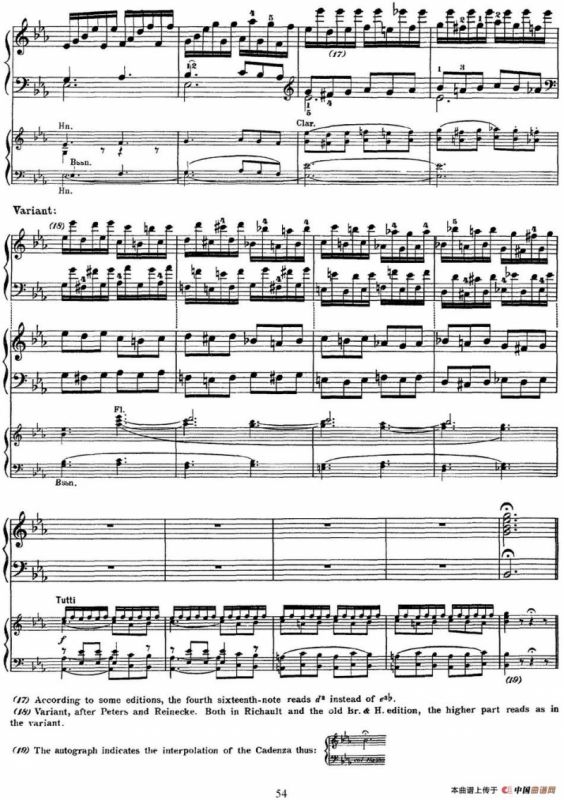 二十八部钢琴协奏曲 No.22（P46-61）