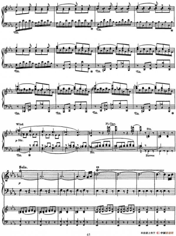 二十八部钢琴协奏曲 No.22（P31-45）