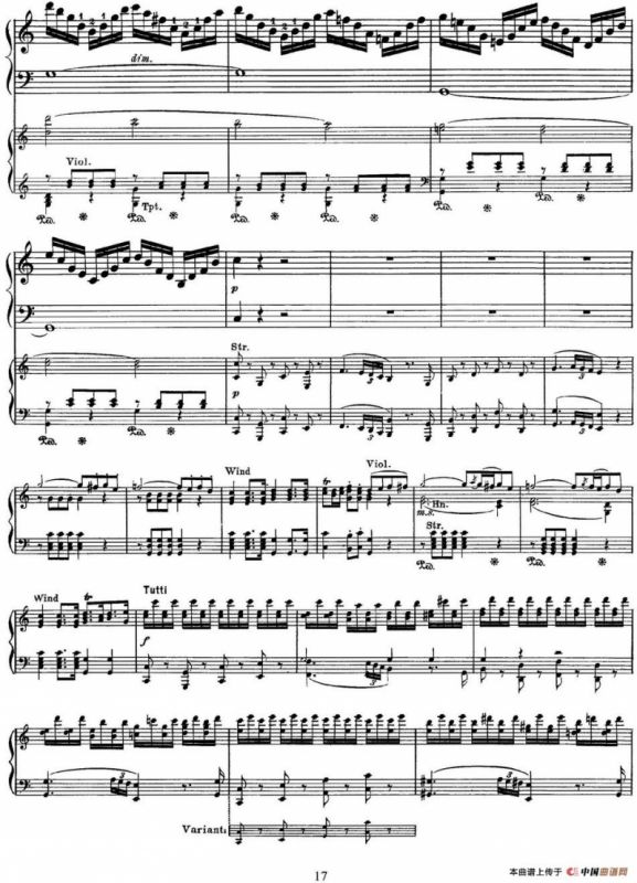 二十八部钢琴协奏曲 No.21（P16-30）