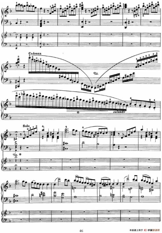 二十八部钢琴协奏曲 No.20（P46-59）