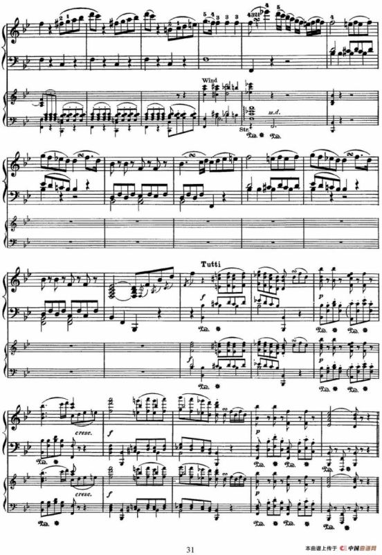 二十八部钢琴协奏曲 No.20（P31-45）