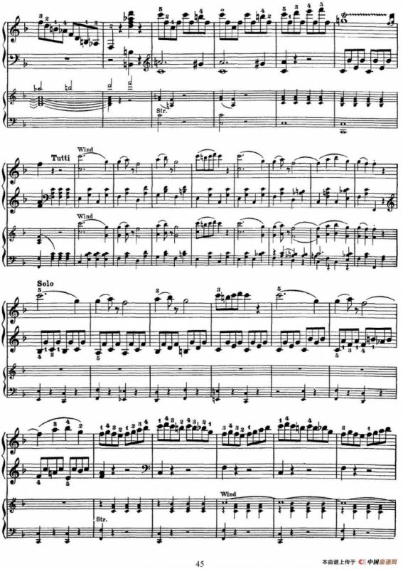 二十八部钢琴协奏曲 No.20（P31-45）